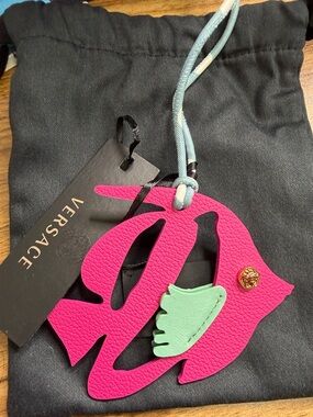 Versace Fish Bag Charm